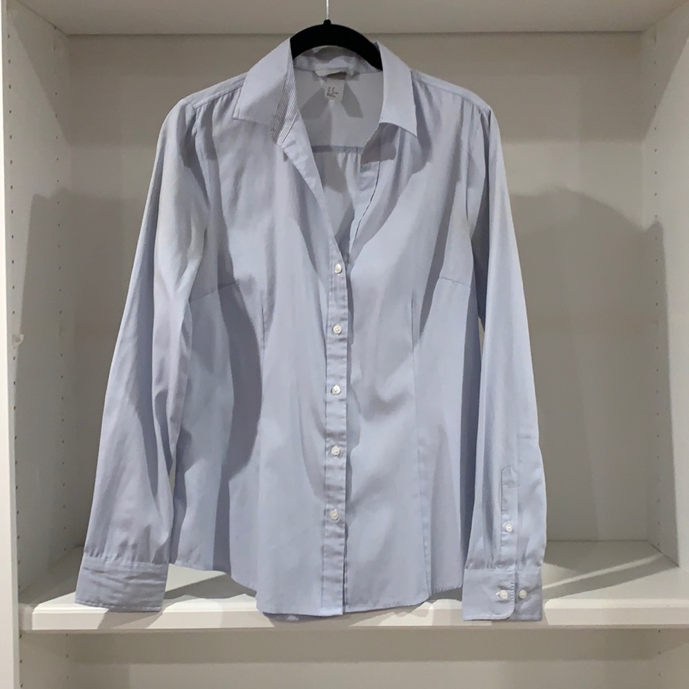 Size 8 H&M Dress/Work Blouse Adds Curve